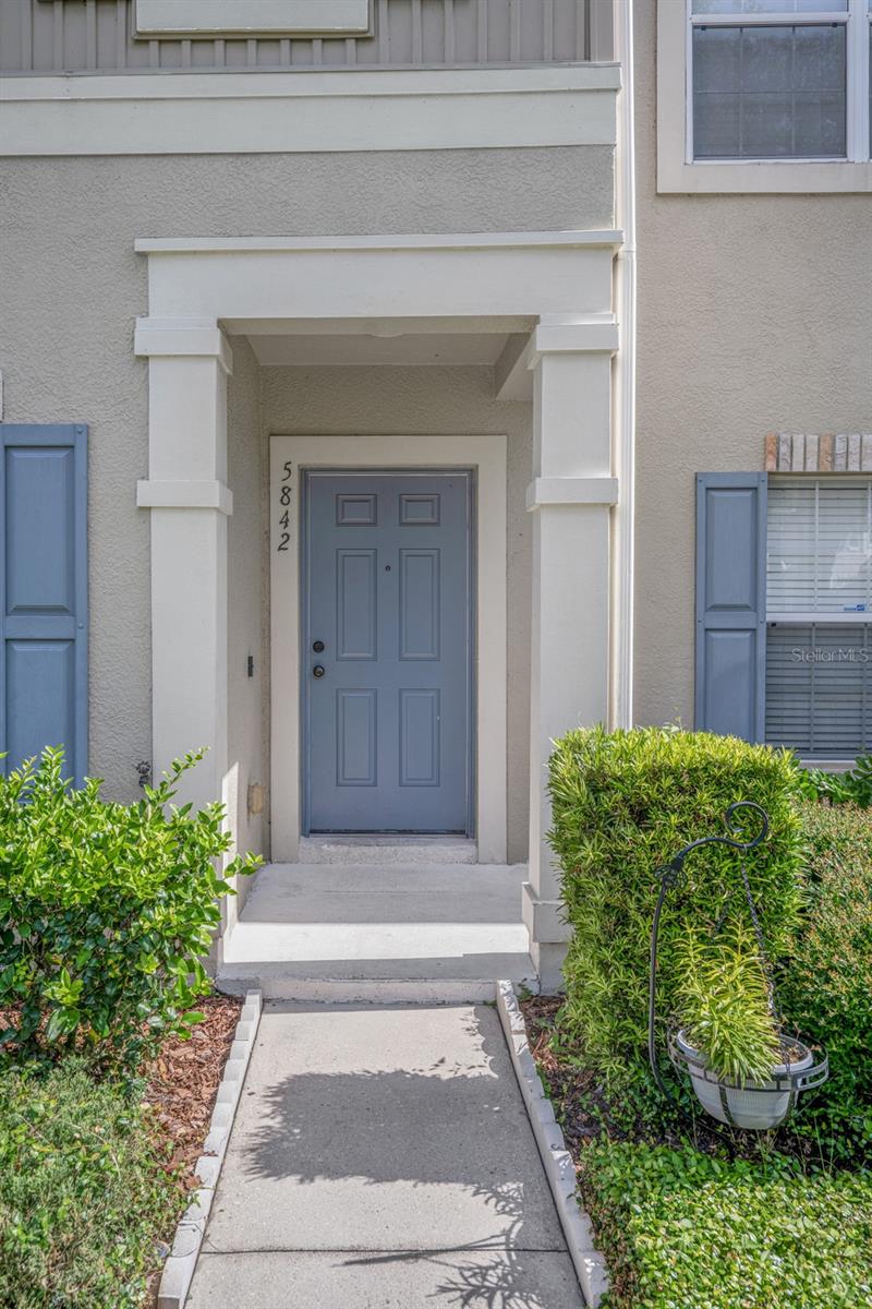 Front entrance