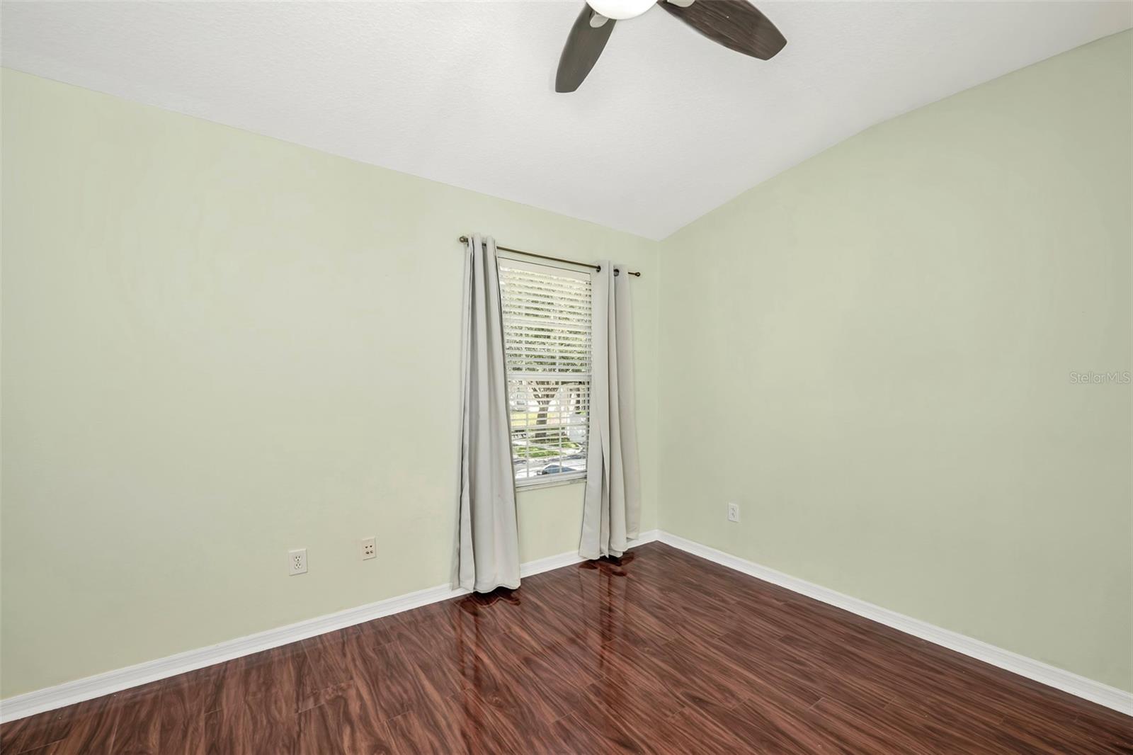 2nd bedroom facing the front of the property