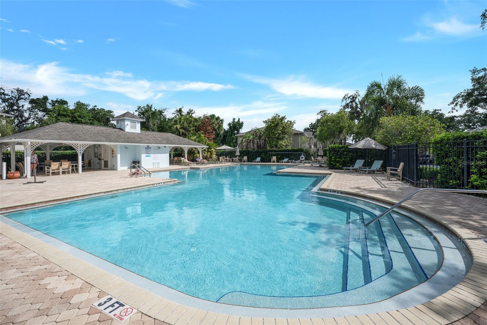 Private community pool for FishHawk Ridge