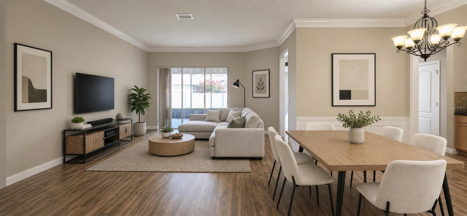 25638 Ferdinand -Living and Dining Room - Virtual