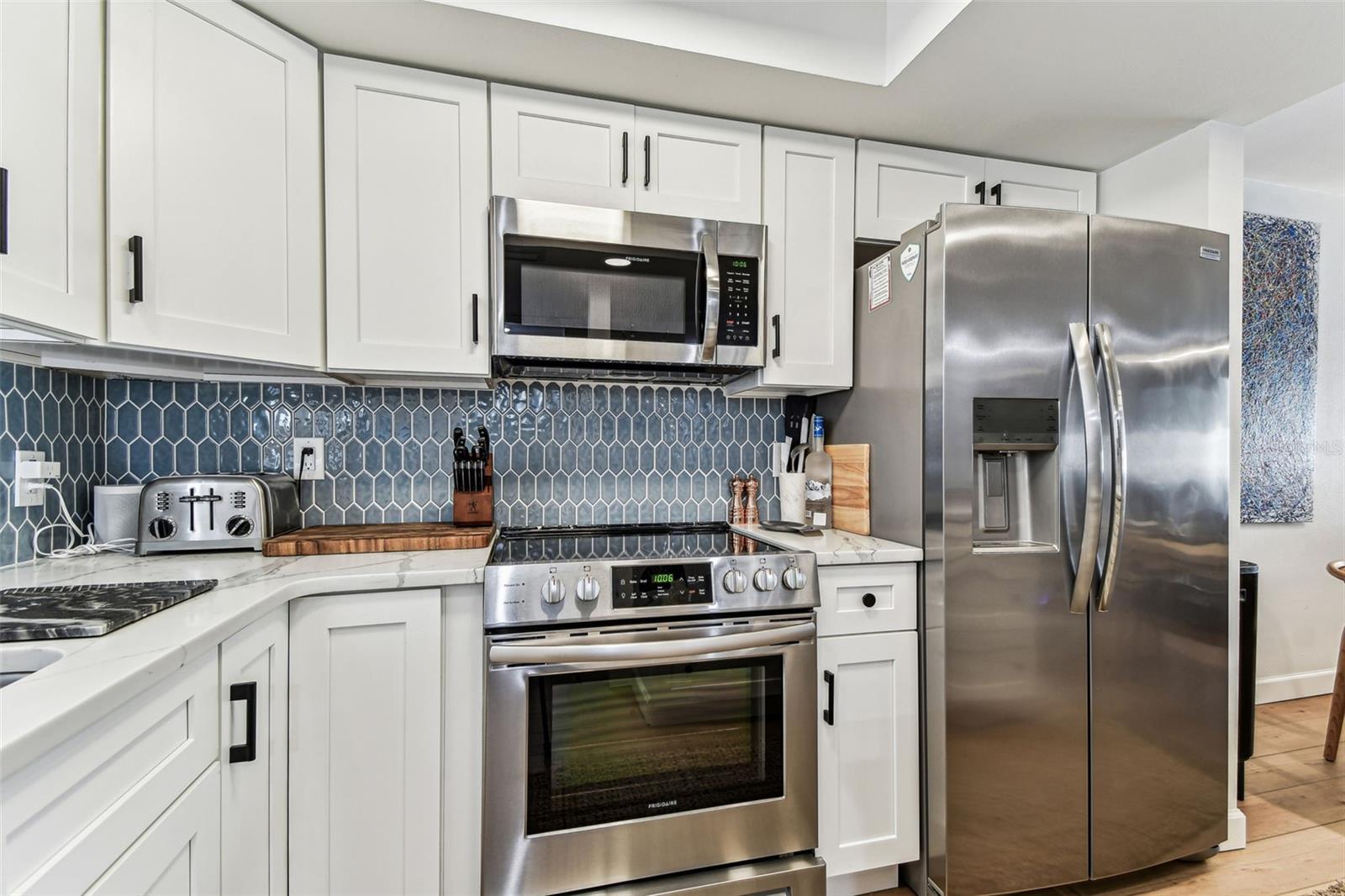 Stainless steel appliances