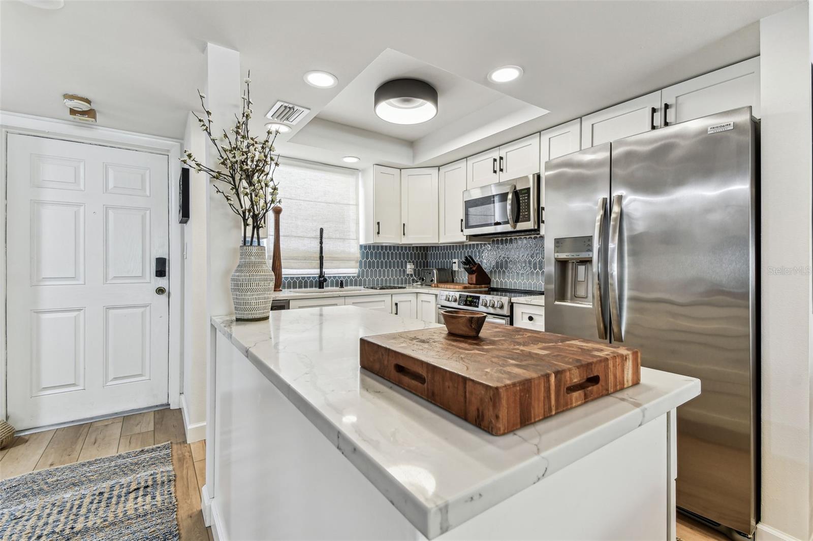 Kitchen with island