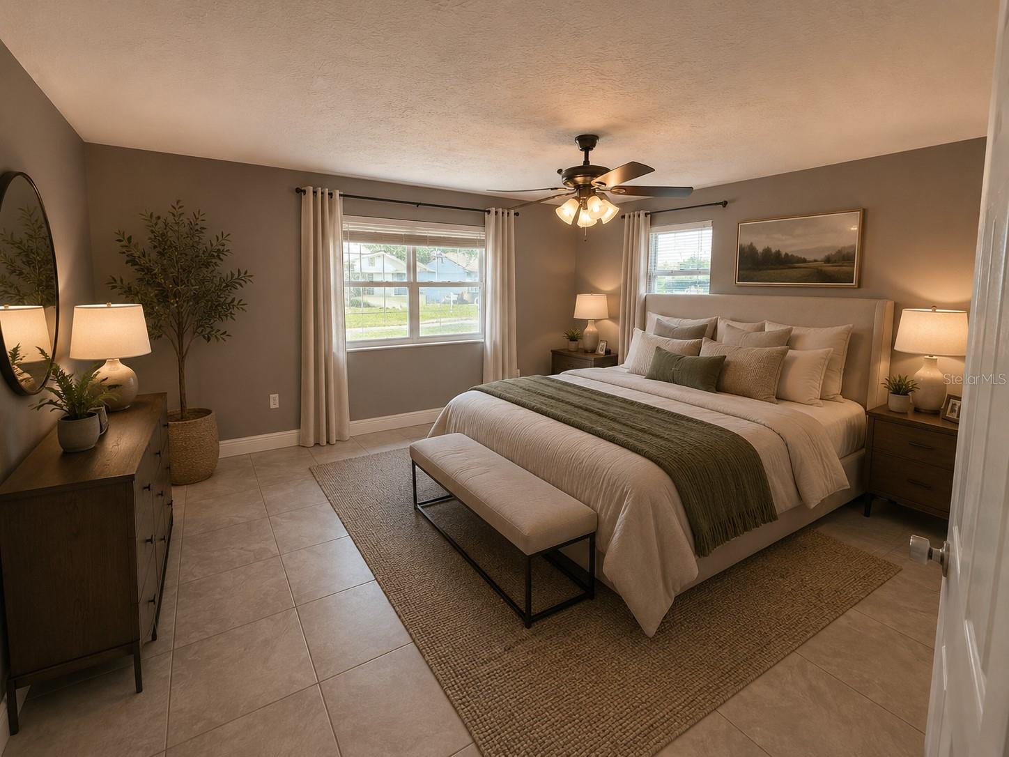 Virtual-Primary Bedroom