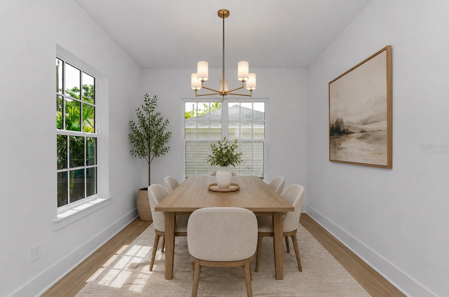 Dining Area - Virtually Staged