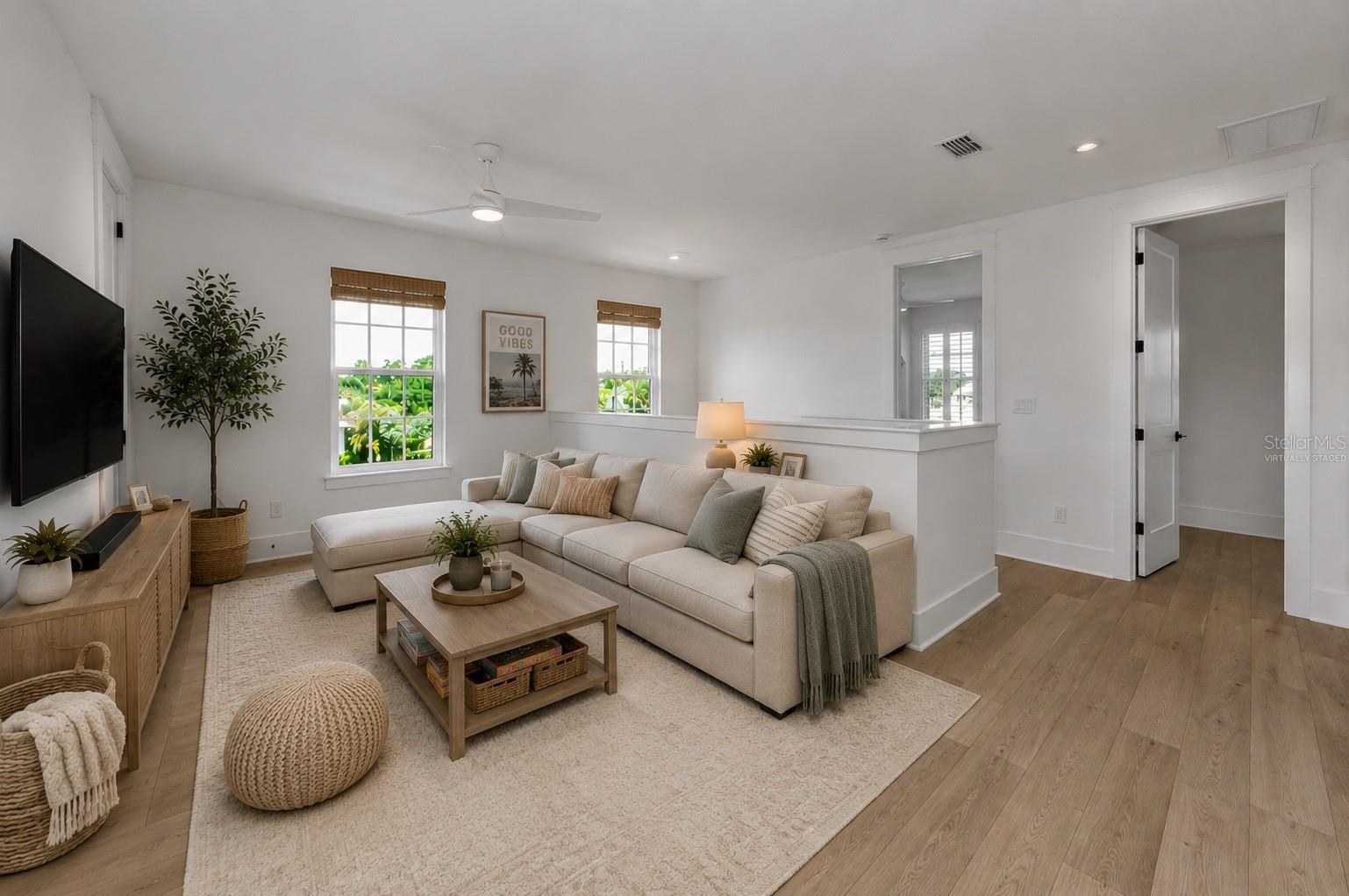 Upstairs Loft - Virtually Staged