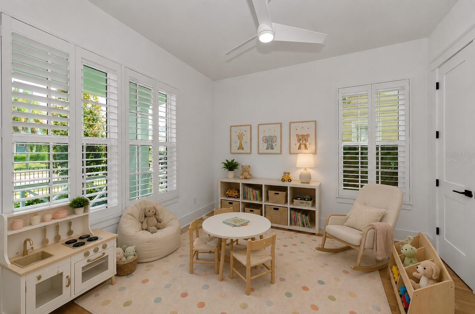Downstairs Bedroom 1 - Virtually Staged