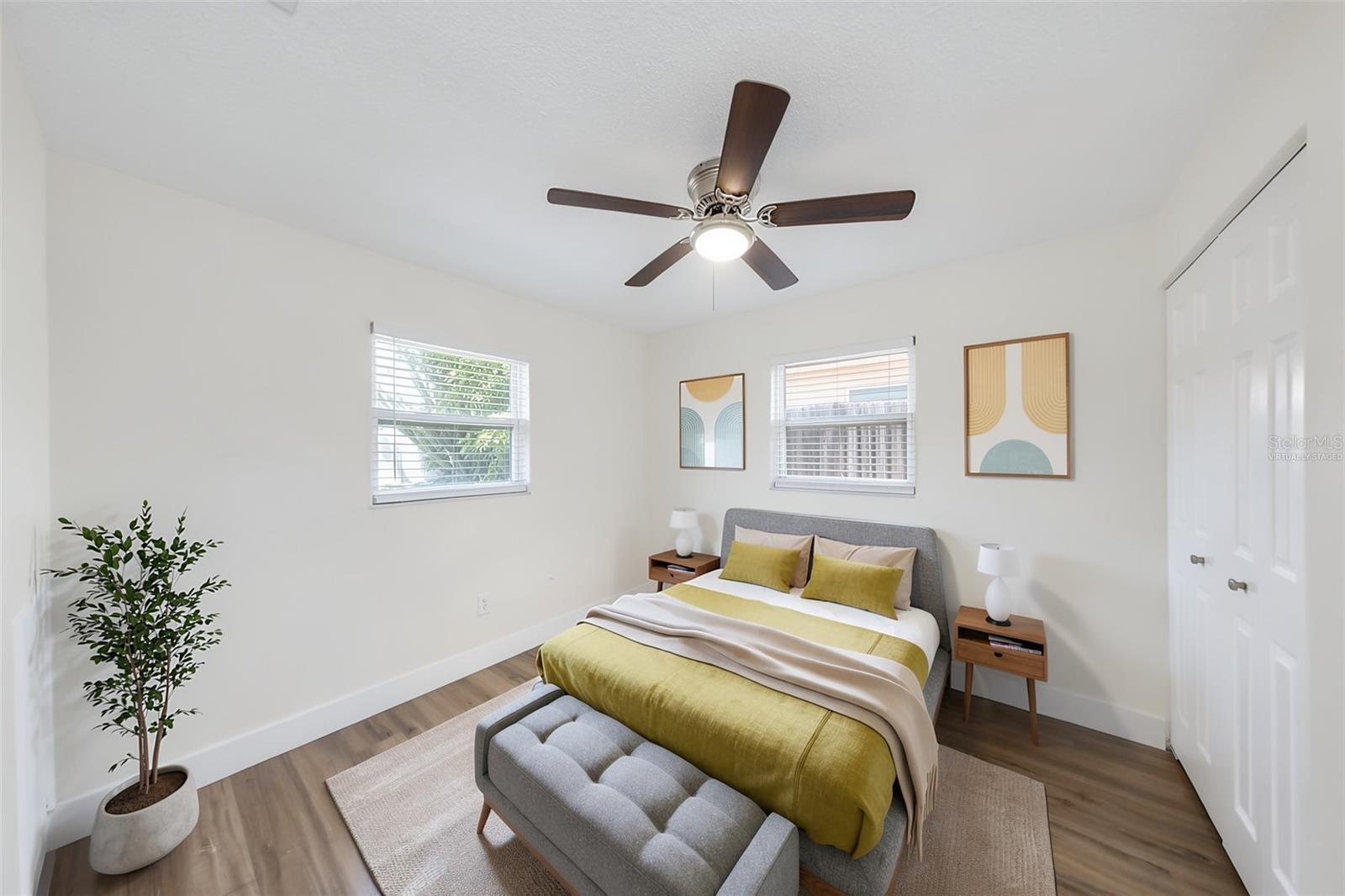 Bedroom #3 - Virtually Staged