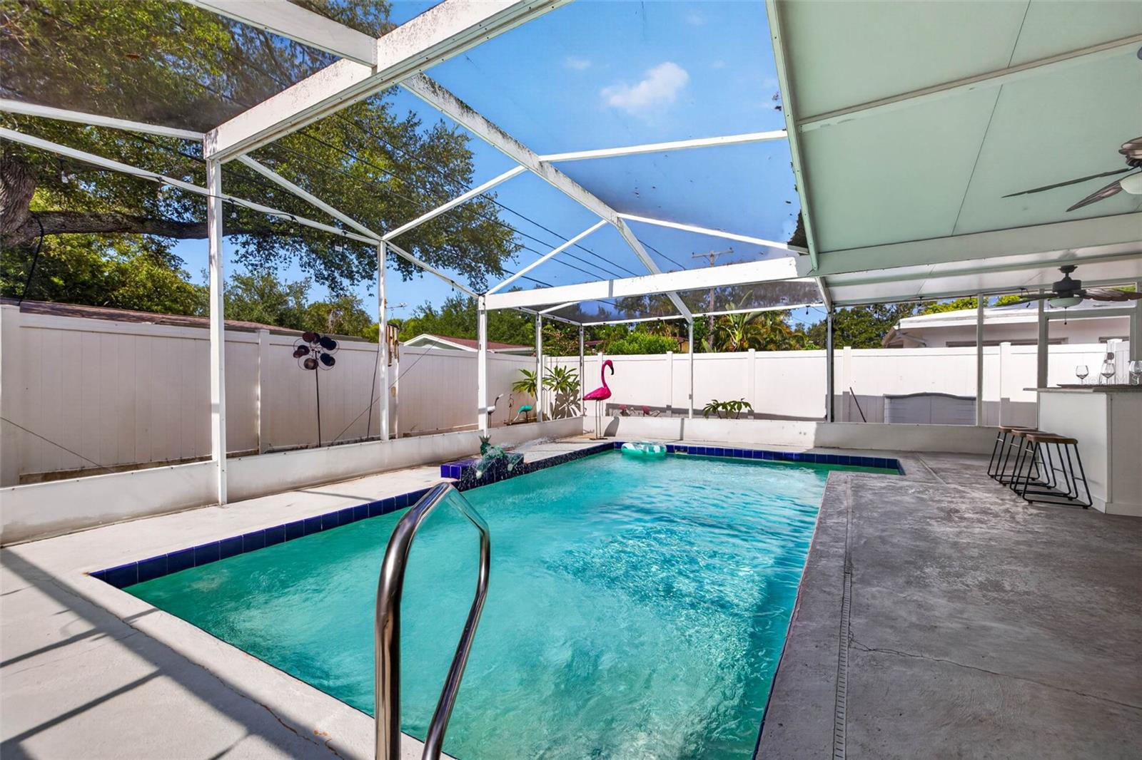 Sparkling pool