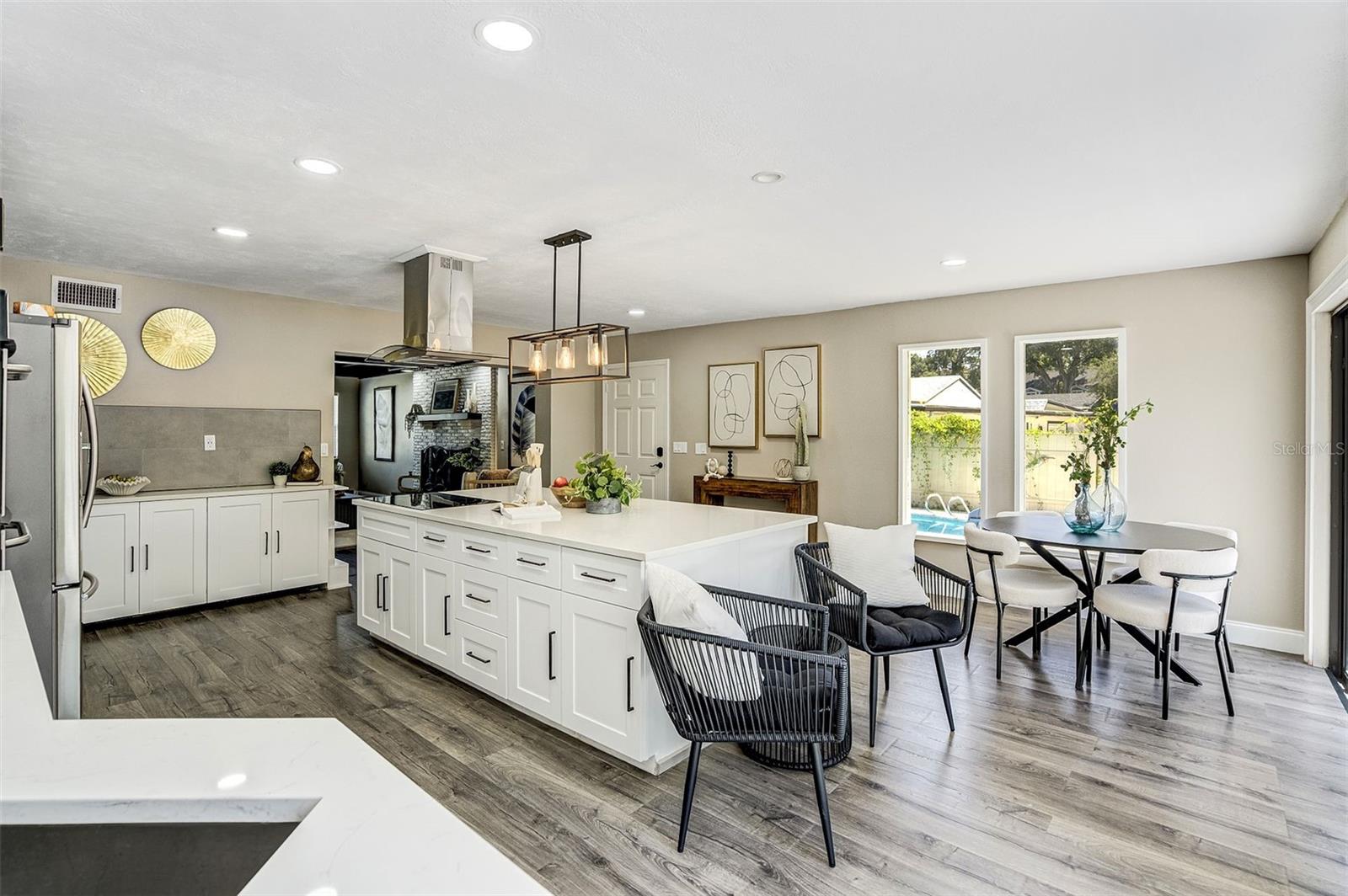Spacious Open Kitchen