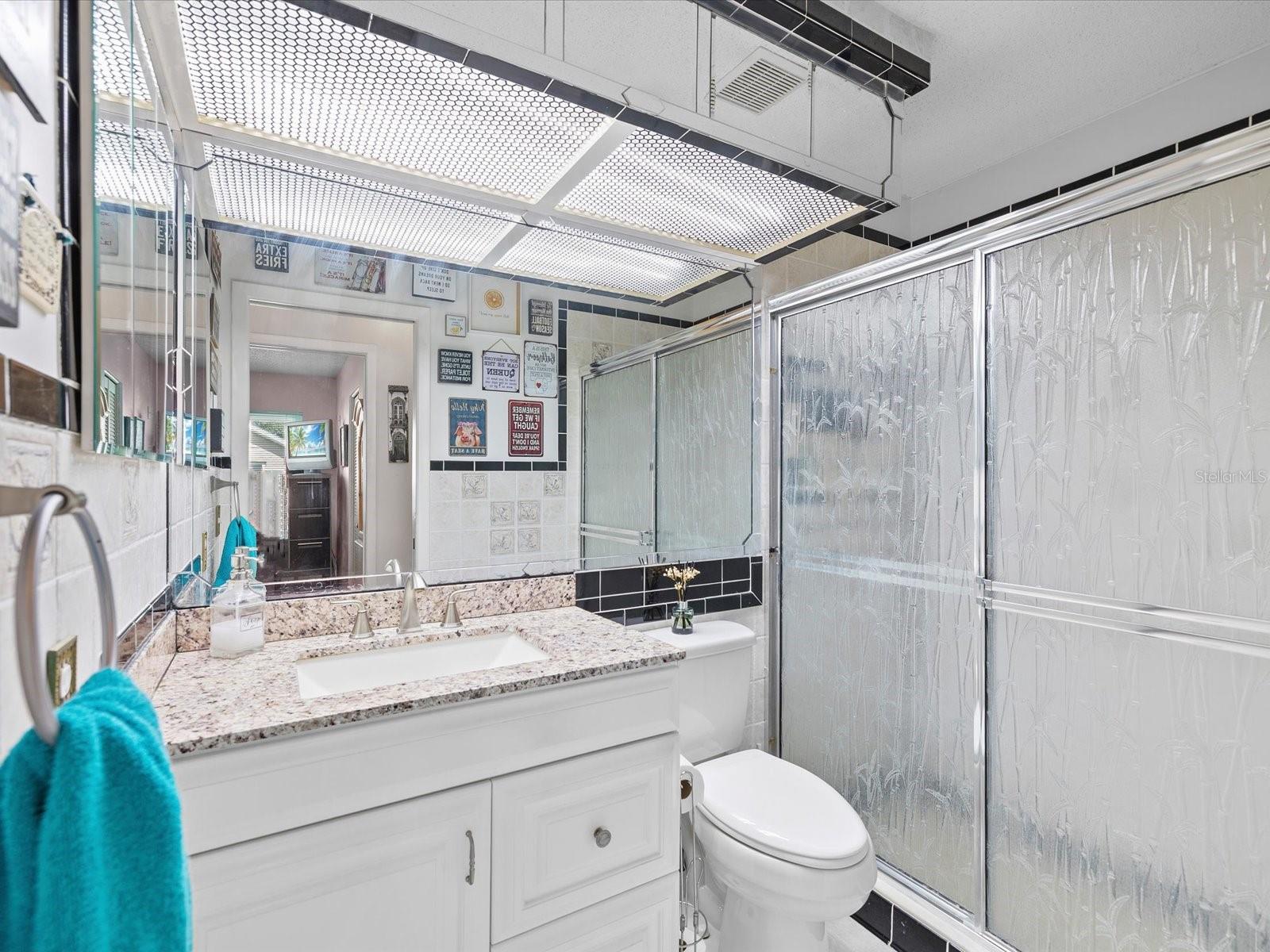 hallway bathroom