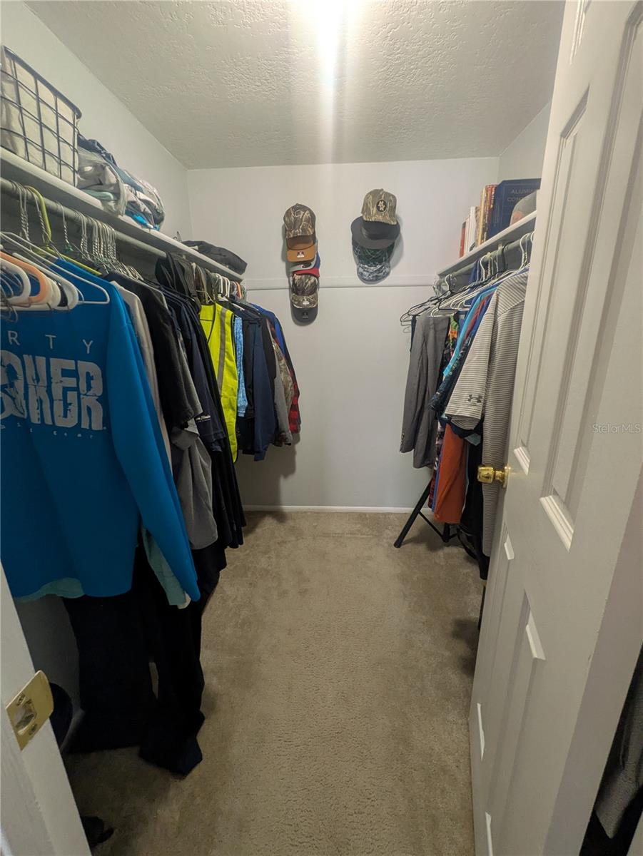 Spacious Walk-In Closet