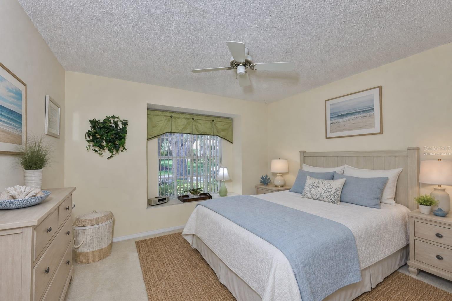 Virtually Staged Guest Bedroom