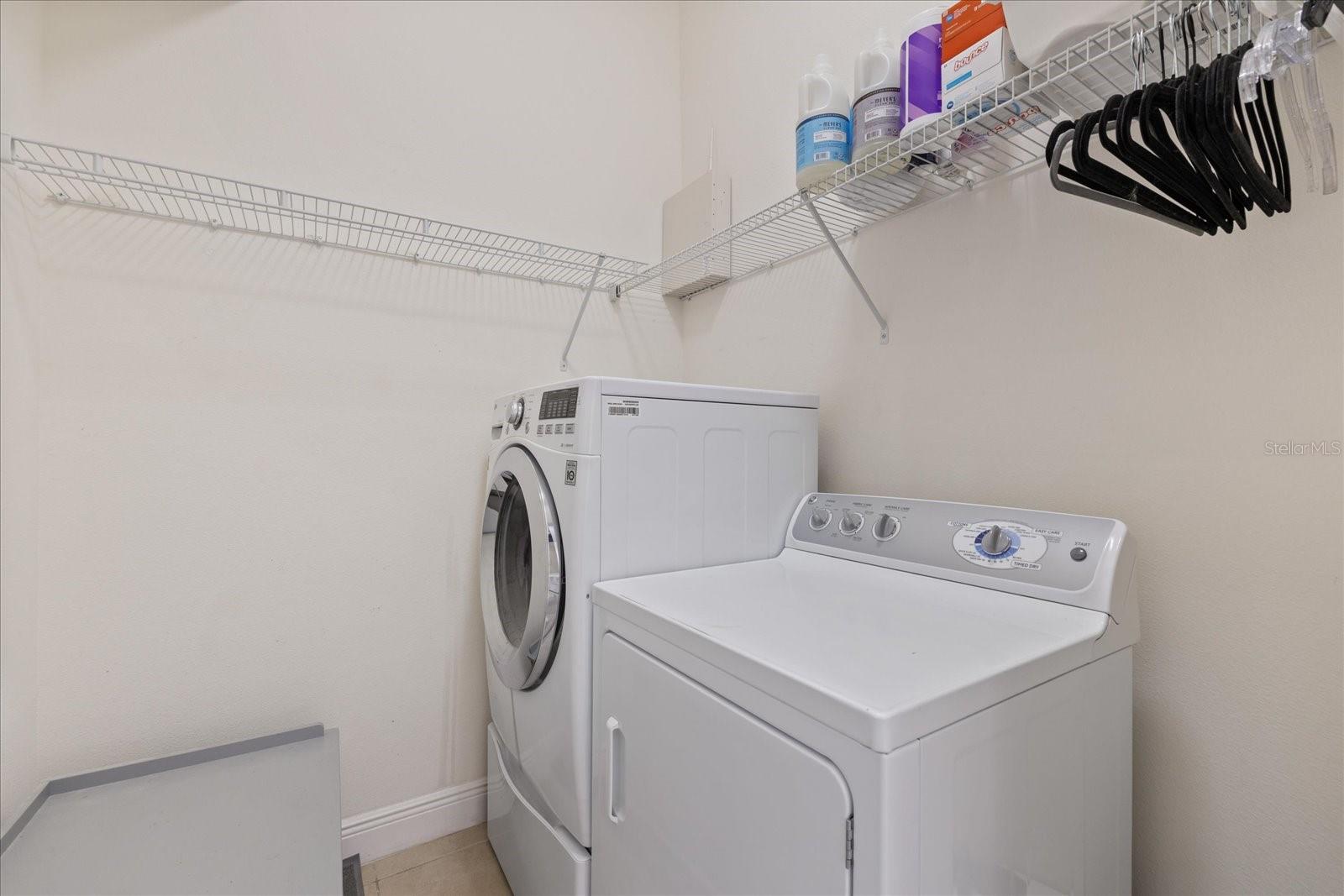 Interior Laundry room upstairs