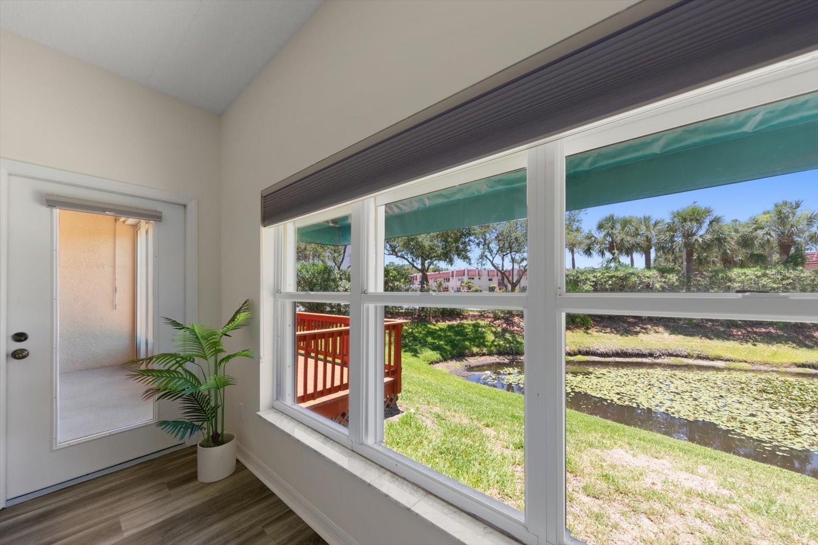 DOOR TO SCREENED PORCH / DECK