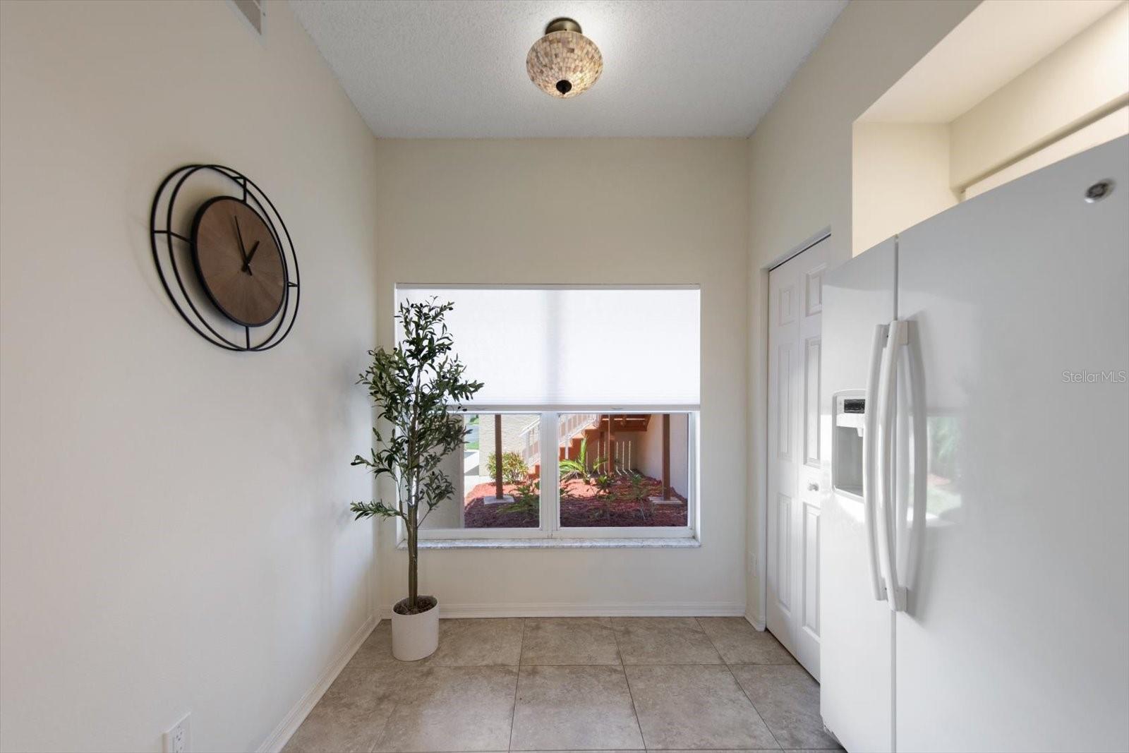 VIEW OUTSIDE FROM KITCHEN