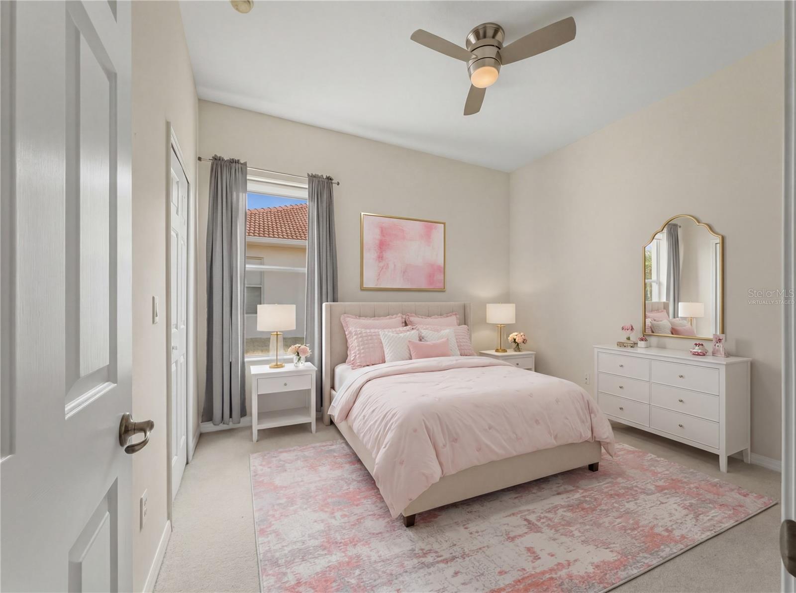 Virtually Staged - Bedroom 2 - 11530 Oyster Bay Cir., New Port Richey, FL