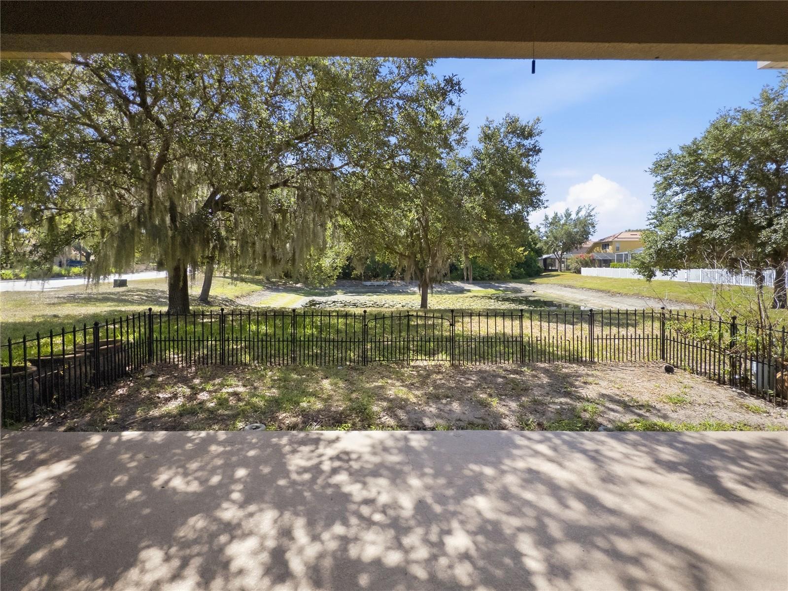 Back view from family room - 11530 Oyster Bay Circle, New Port Richey, FL 34654