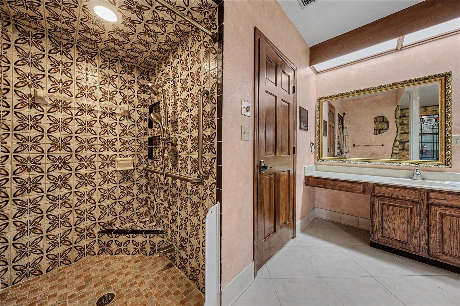 Master Bath with Step-in shower