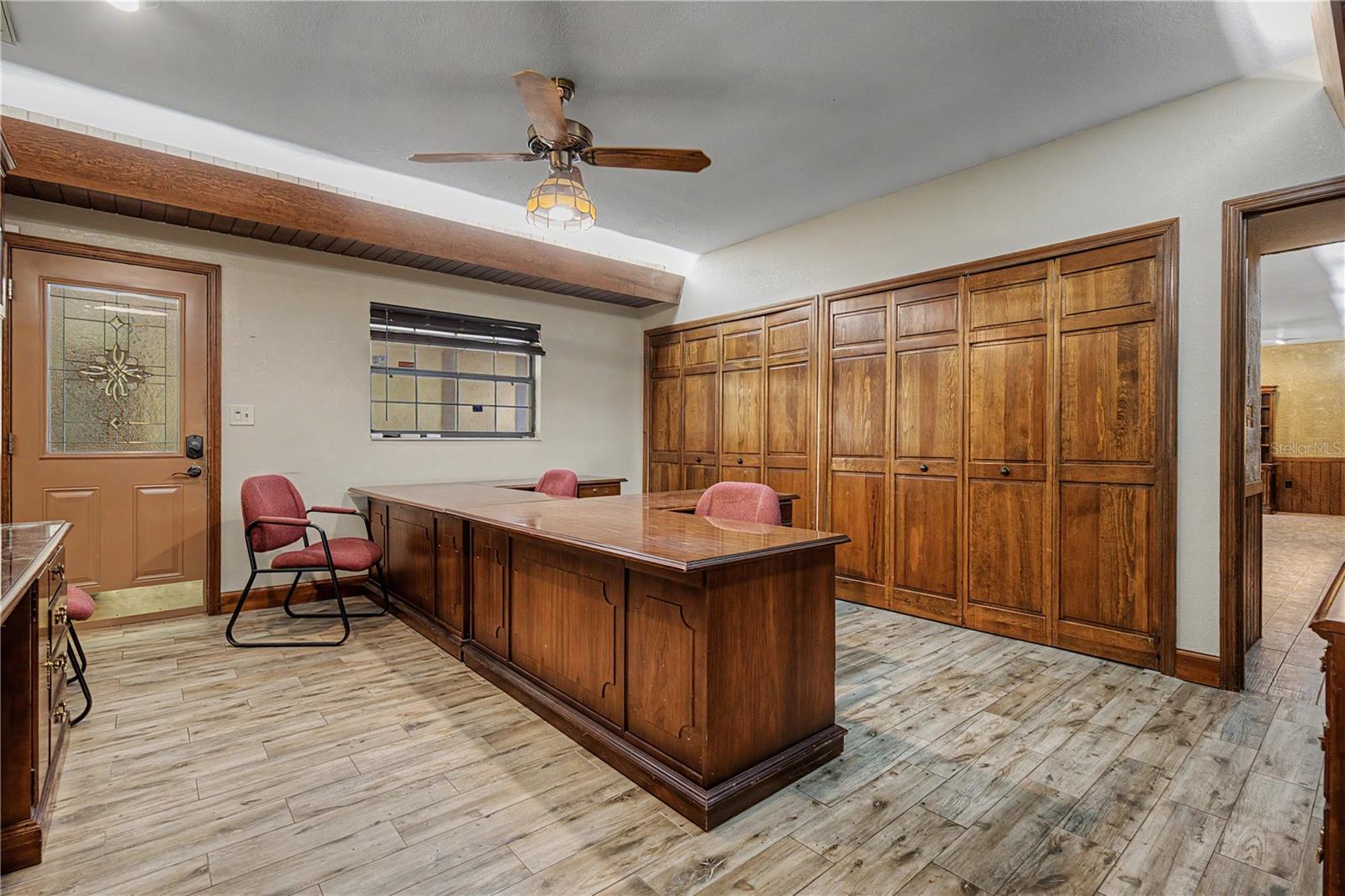 Bonus Office with private entrance, wall of closet and Full Bath