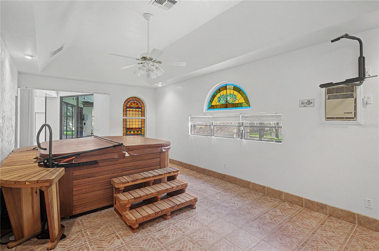 Bonus Hot Tub room off of Enclosed patio