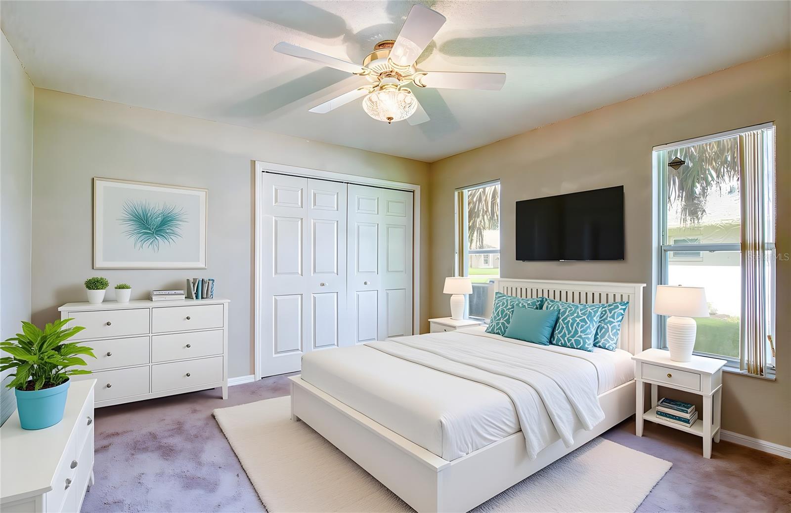 Staged Bedroom 3