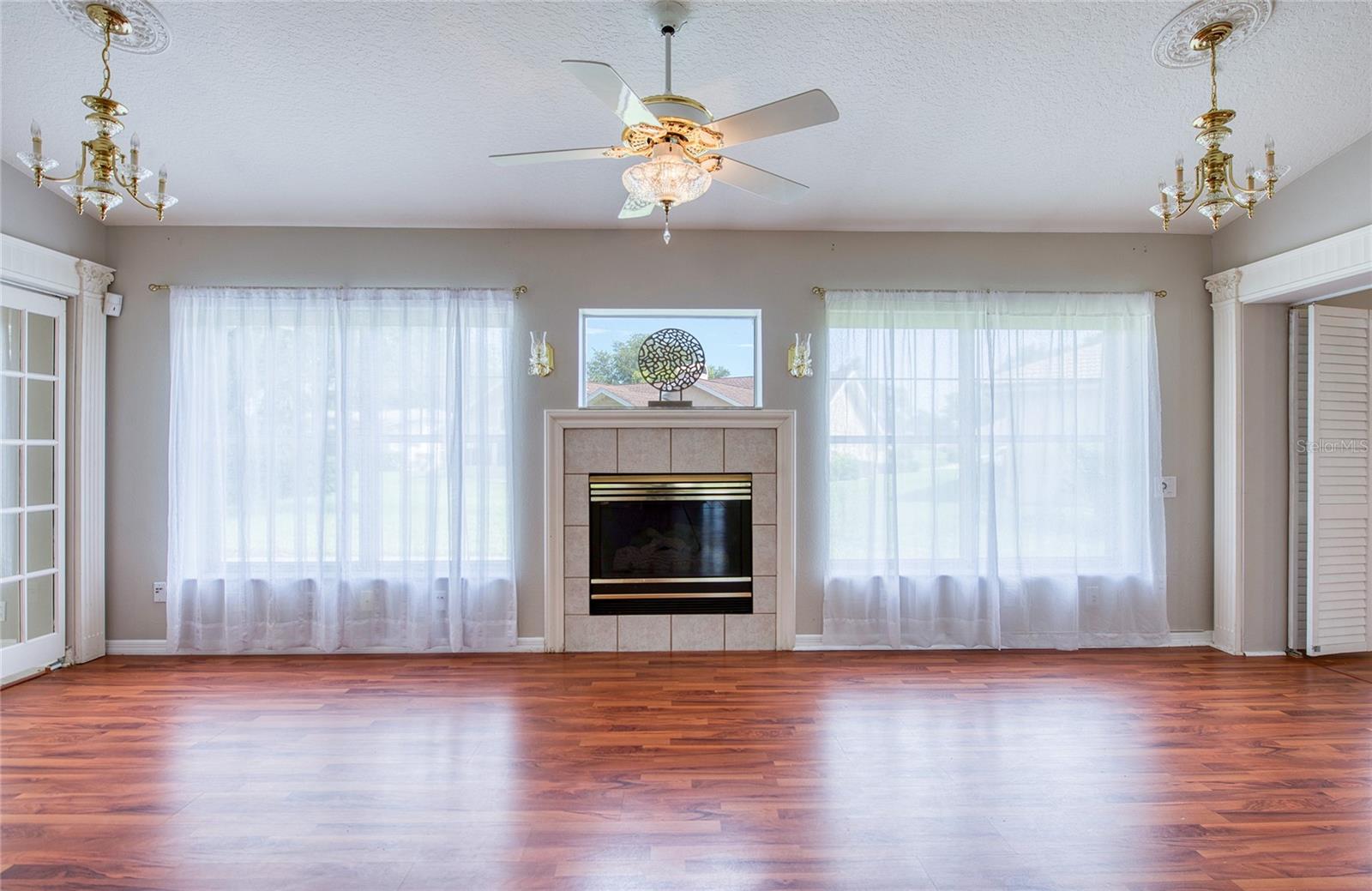 Fireplace Den