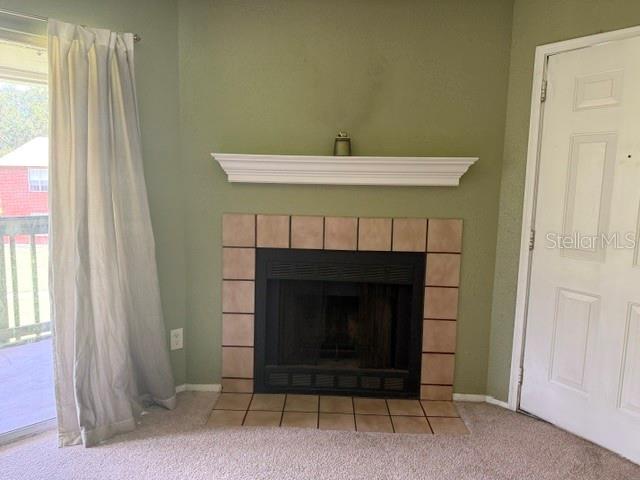 Fireplace in Living Room