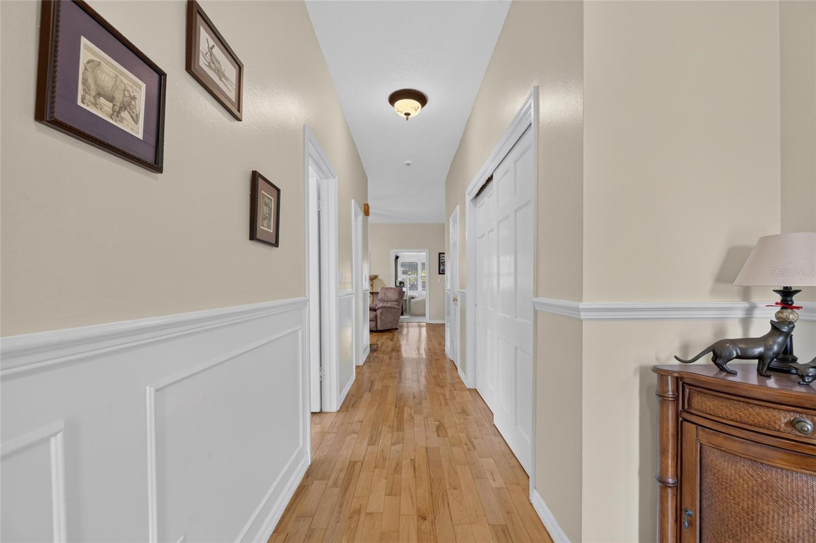 Hallway from foyer.