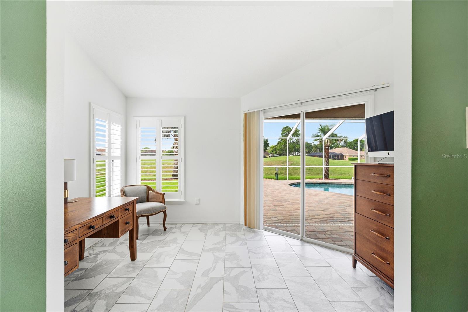 Primary Bedroom/ Den/ Office Area