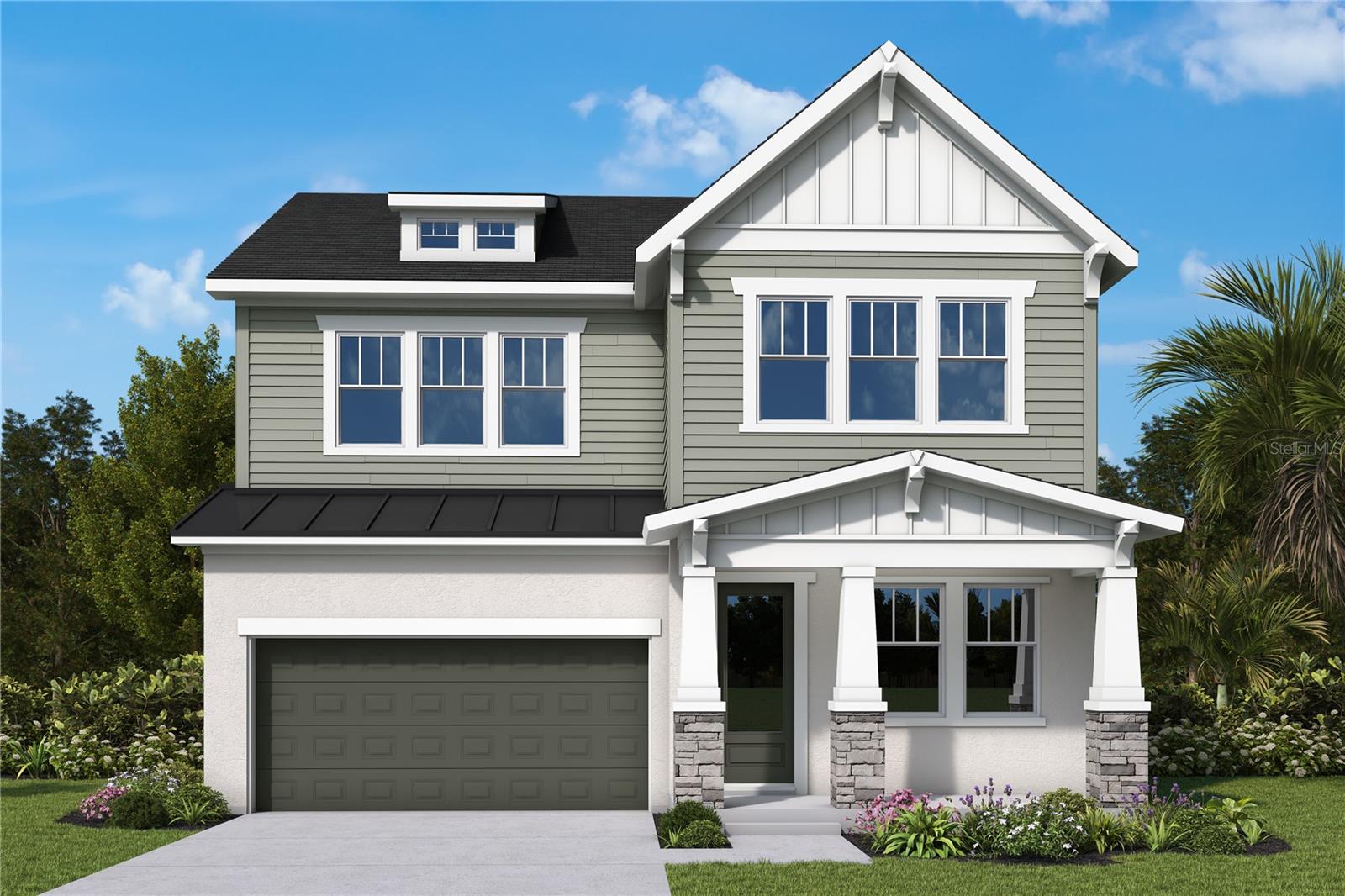 Front Exterior Rendering **Paint Colors May Vary