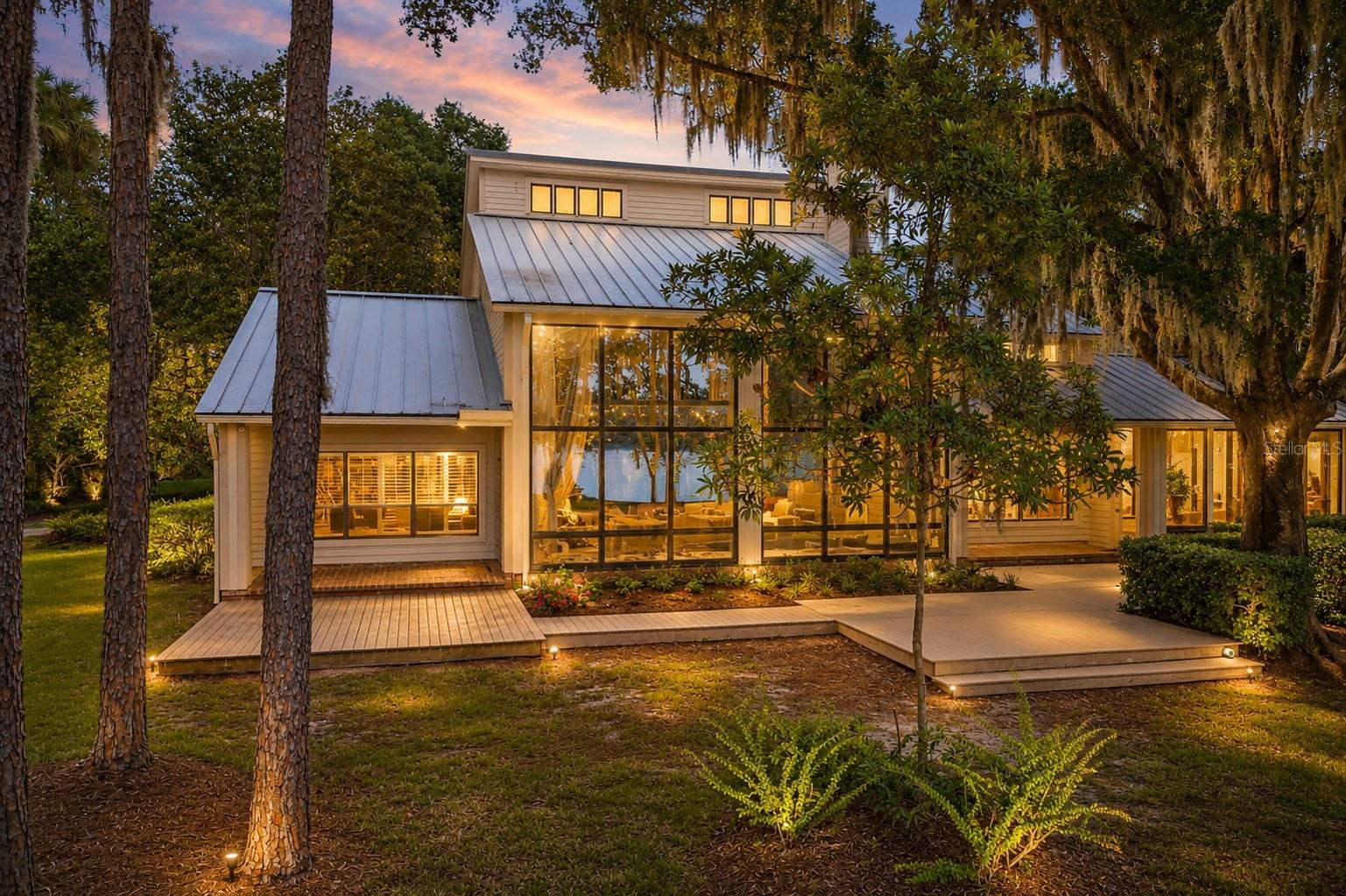 Twilight back elevation