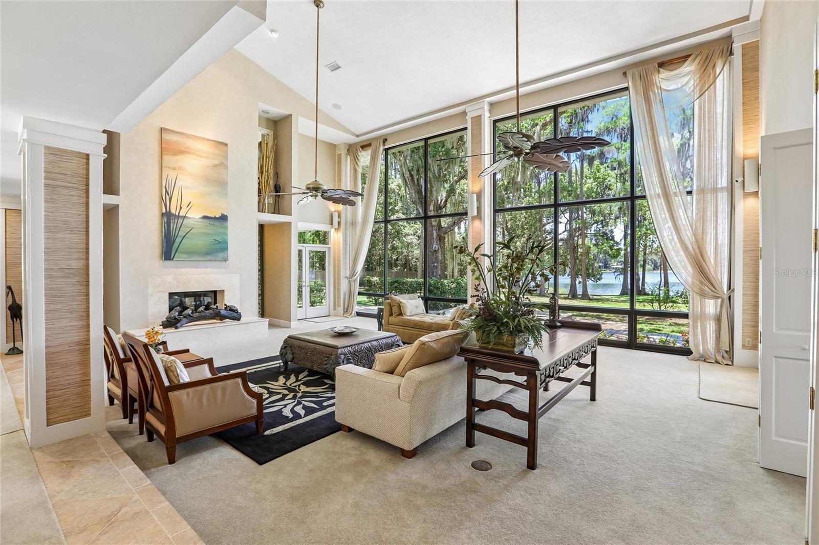 Custom luxurious lakefront