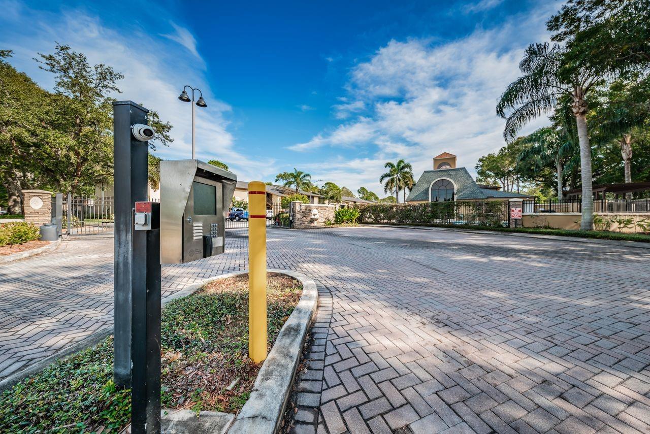 South gated entry