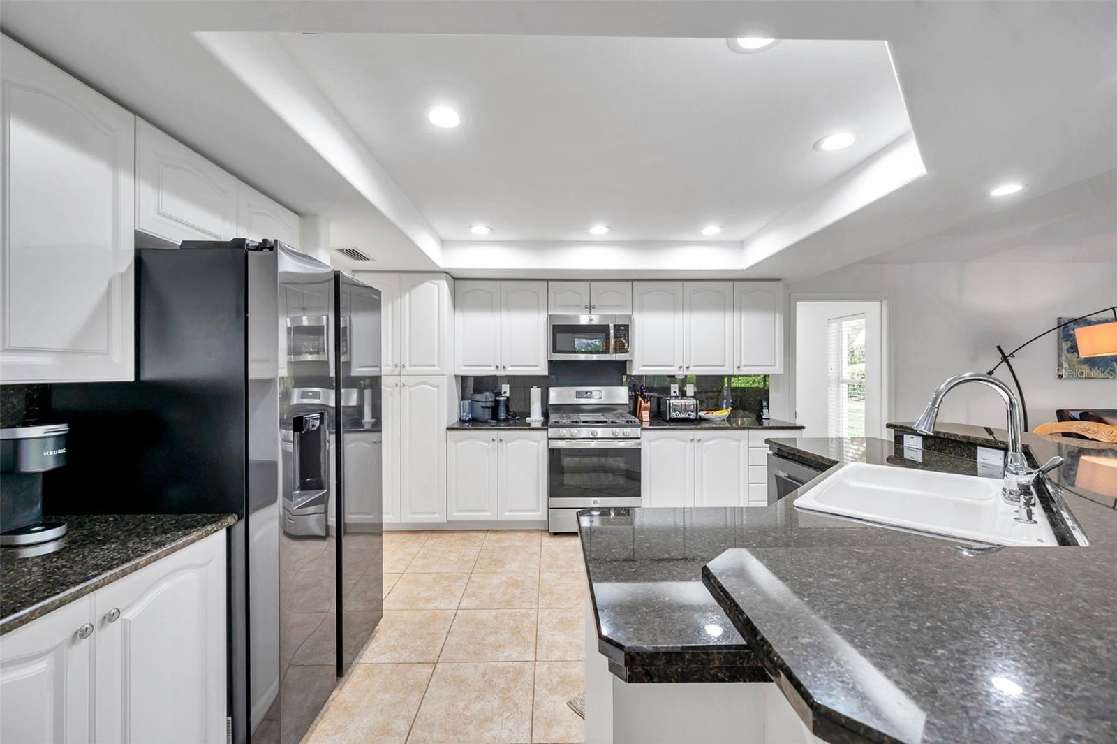Kitchen with updated appliances