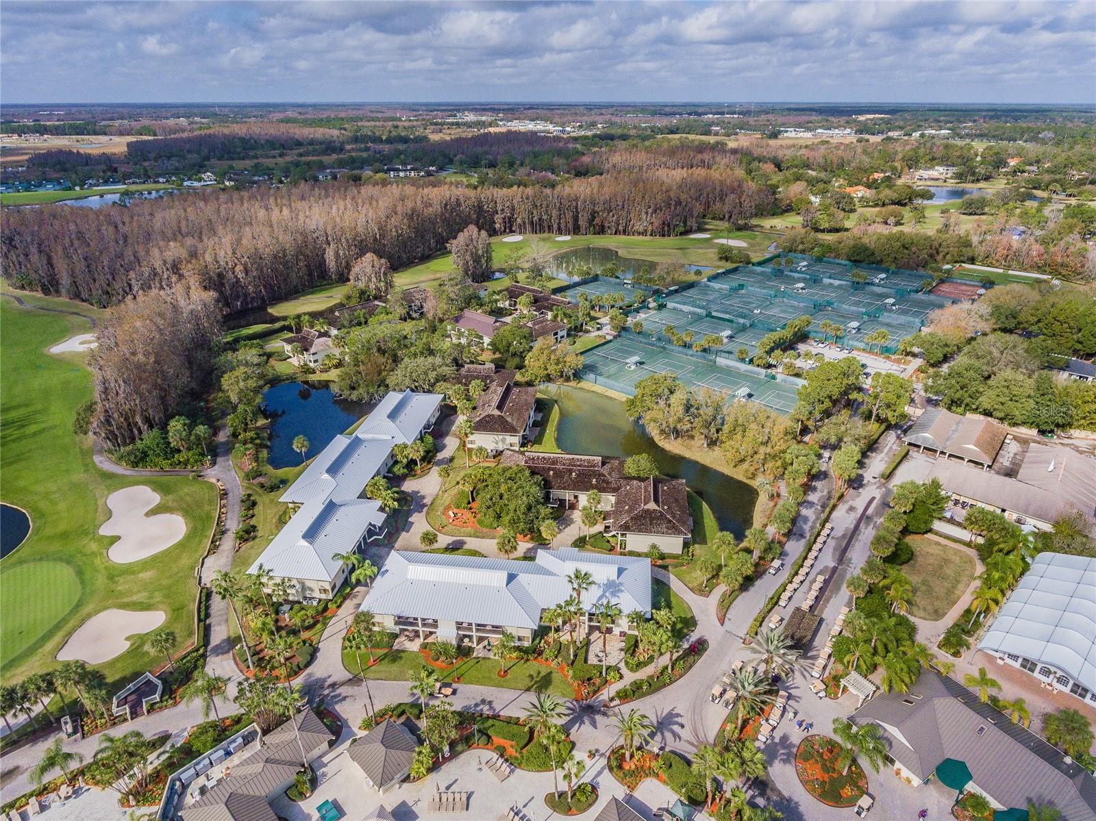 saddlebrook tennis courts fairway