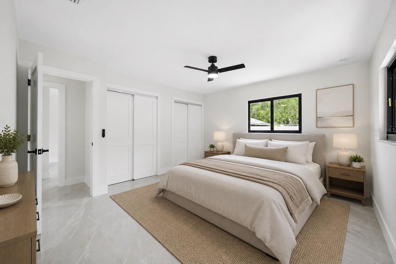 Master Bedroom Virtually Staged