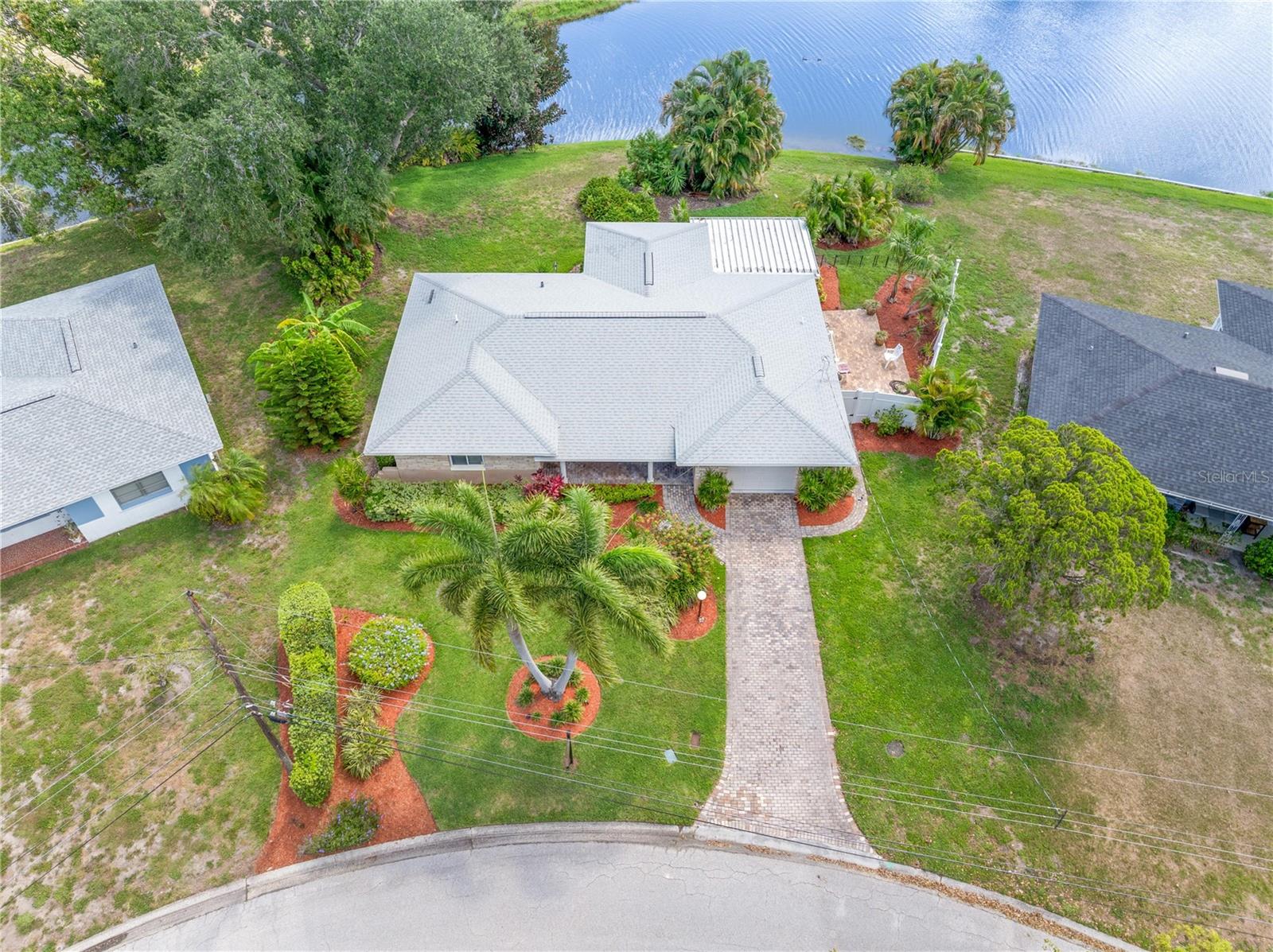 Ariel View of Home