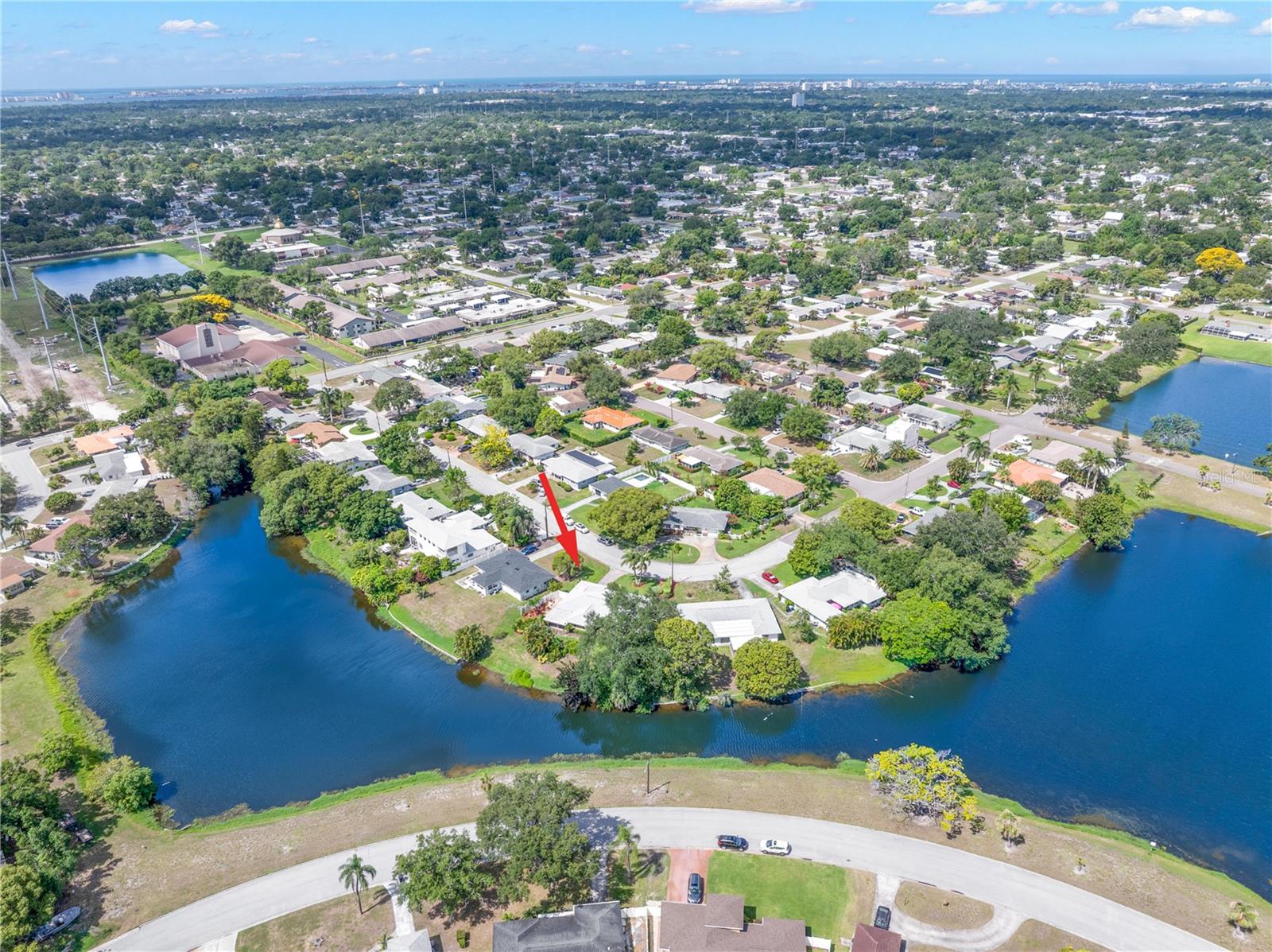 Ariel View of Neighborhood