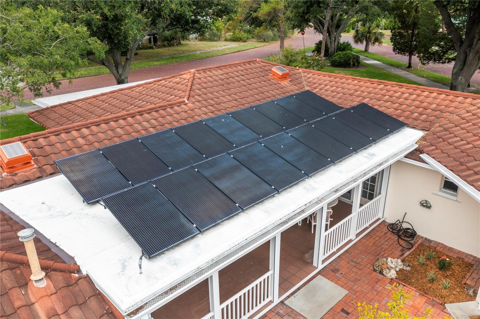 Solar panels paid for