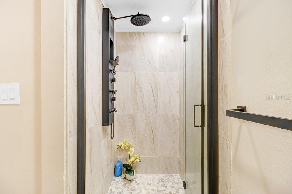 walk-in shower