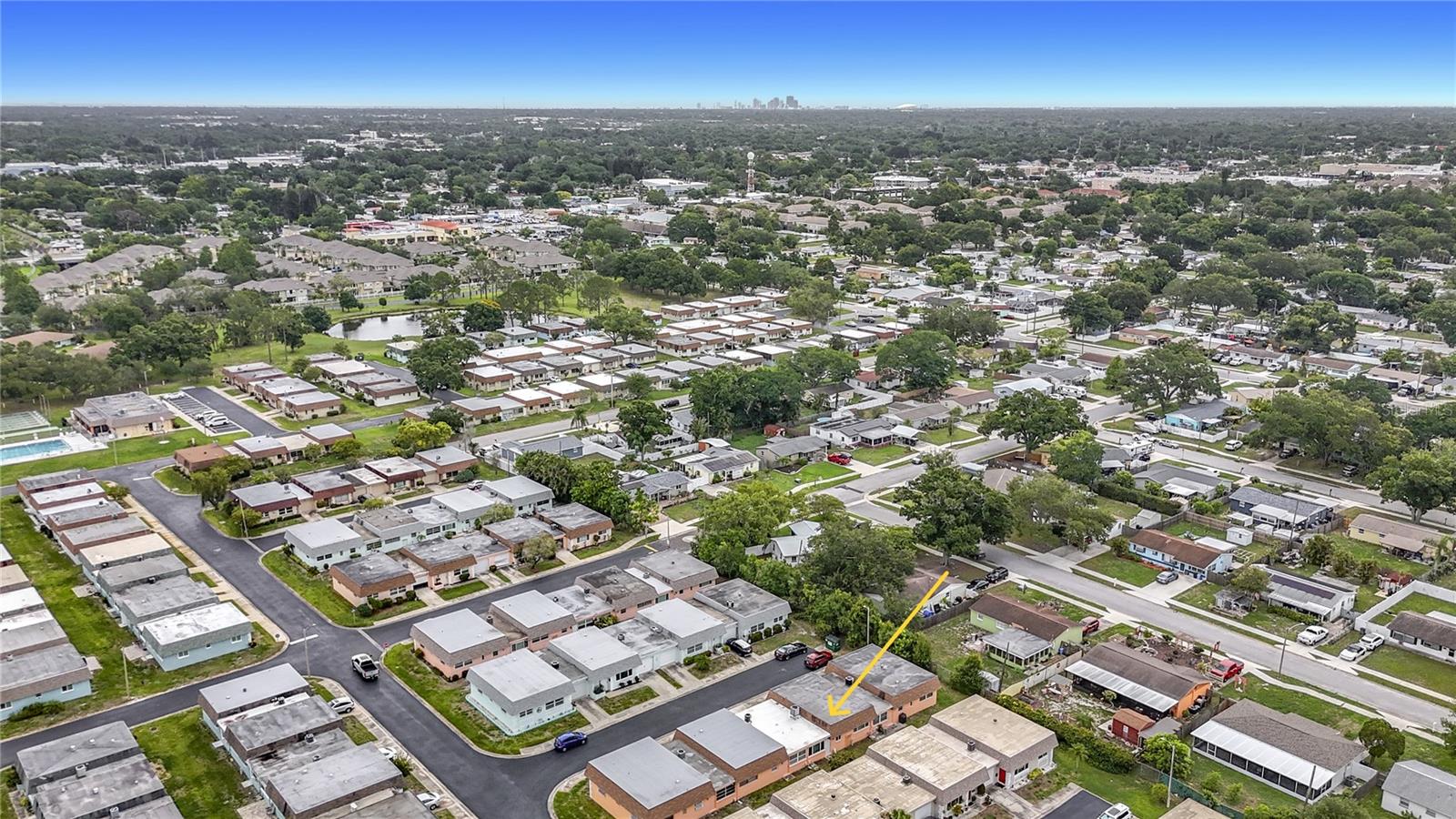 Aerial View East