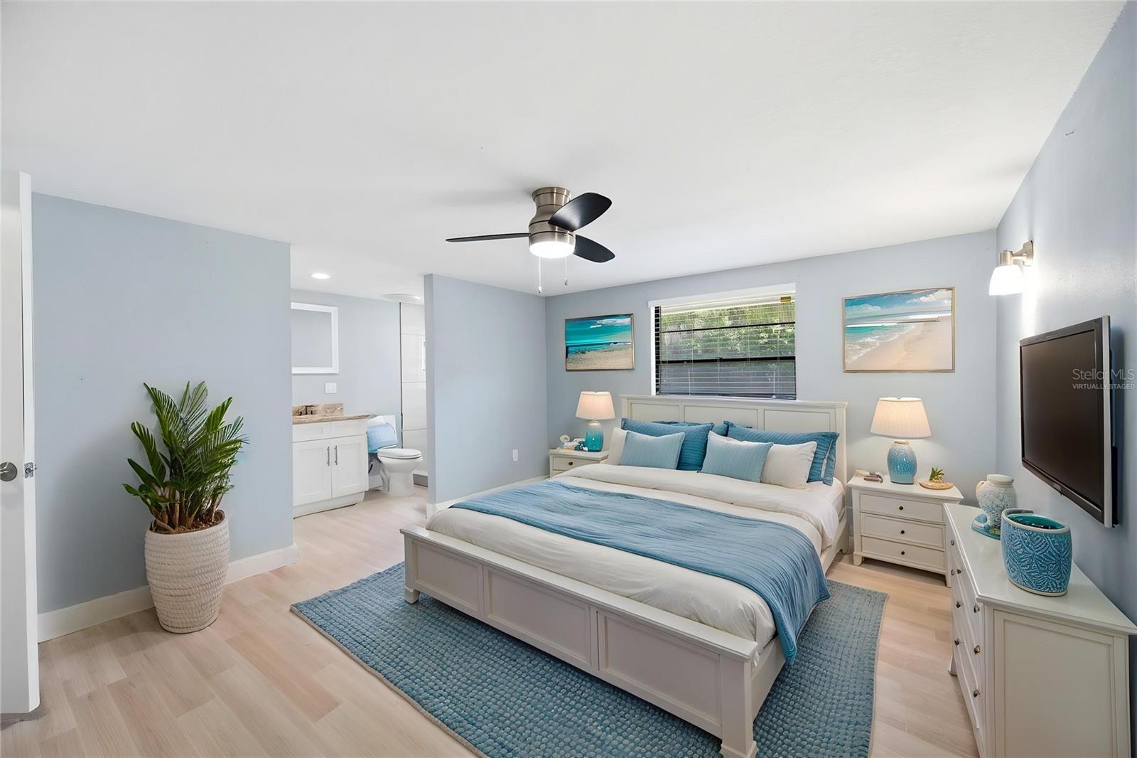 Virtually Staged - Primary Bedroom