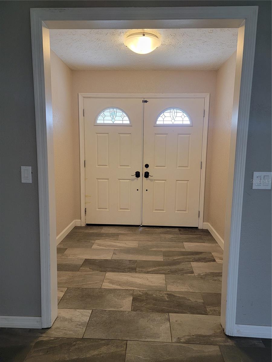 Front entry