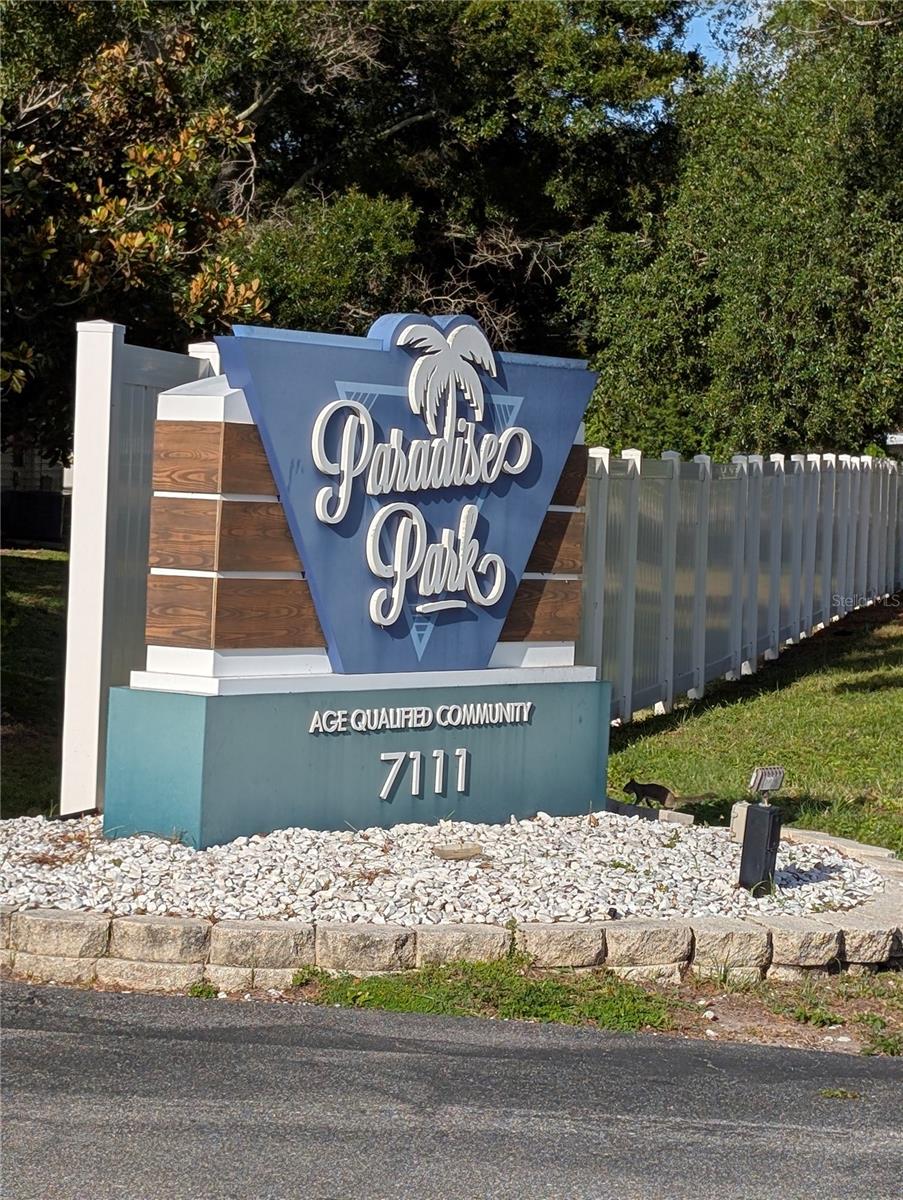 Community sign