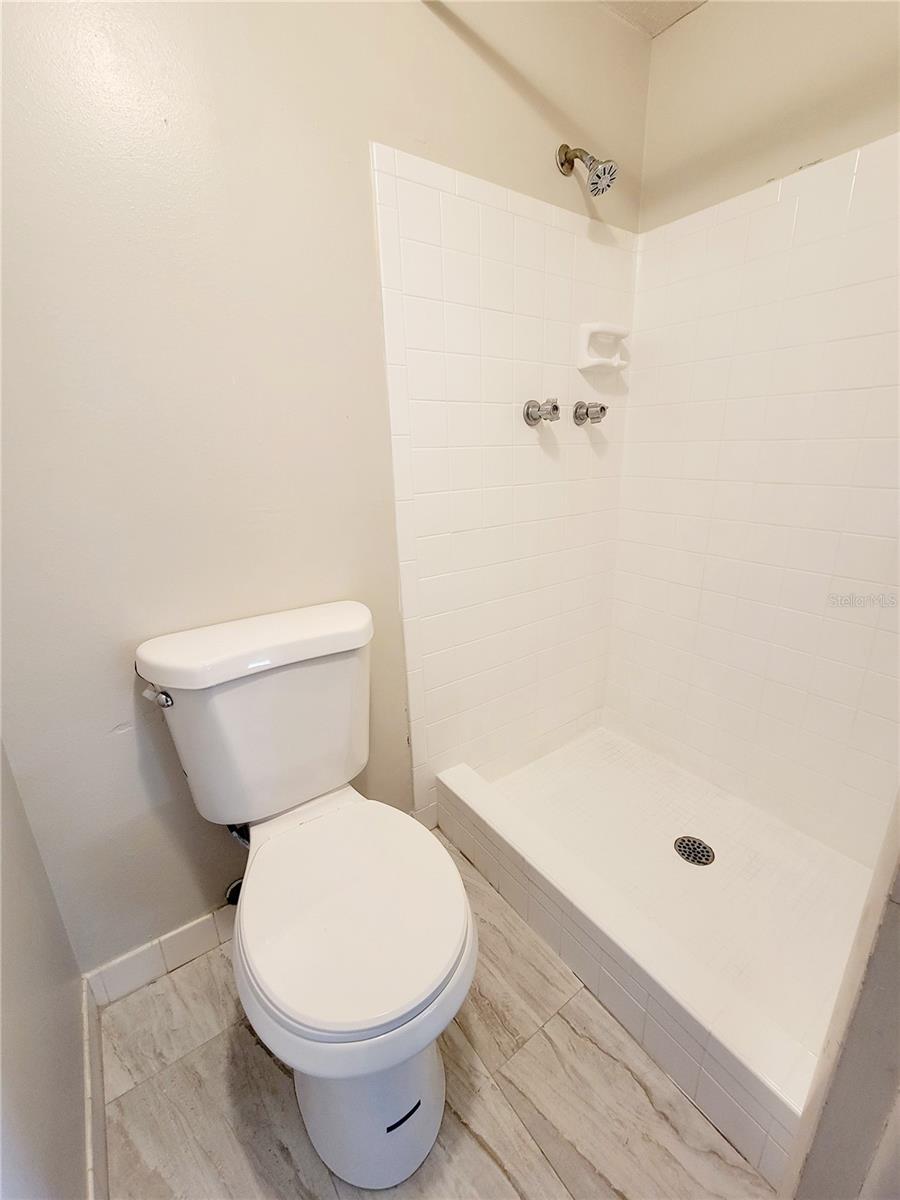 Bath in Garage
