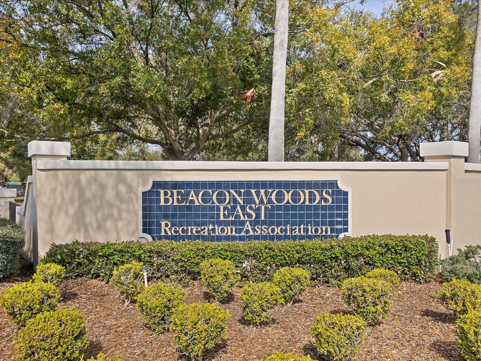 Entrance to Clubhouse and homes in the Estates