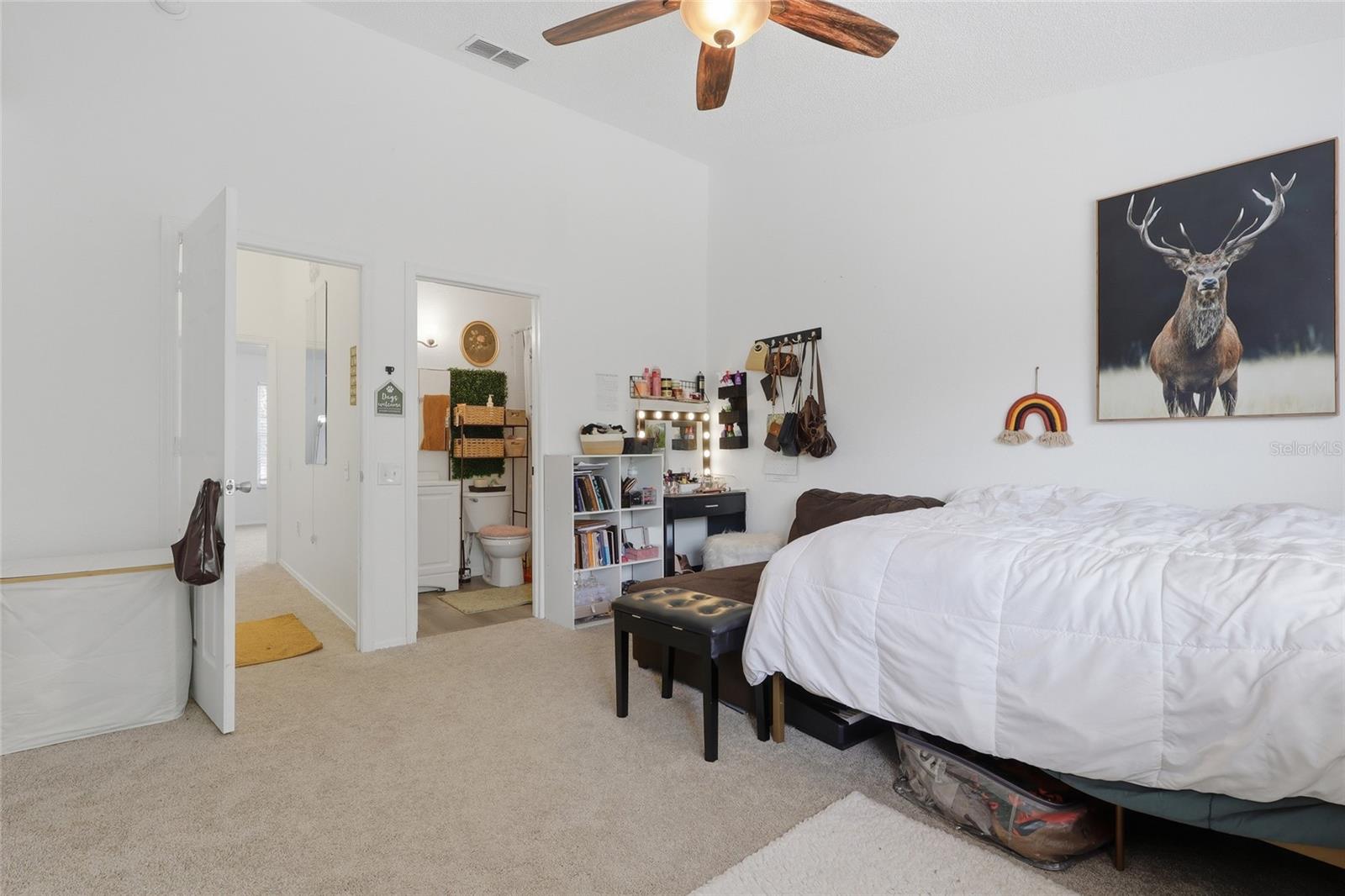 Bedroom 1 with separate  full bathroom