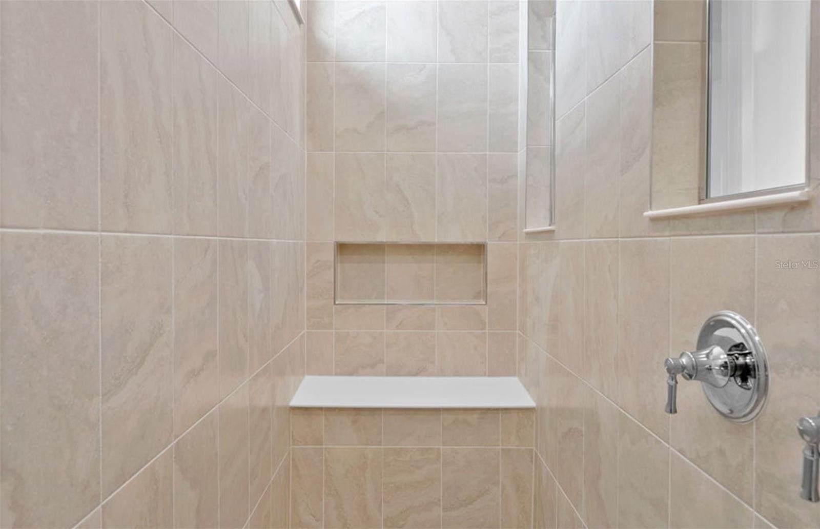 Owner's Walk-in Shower