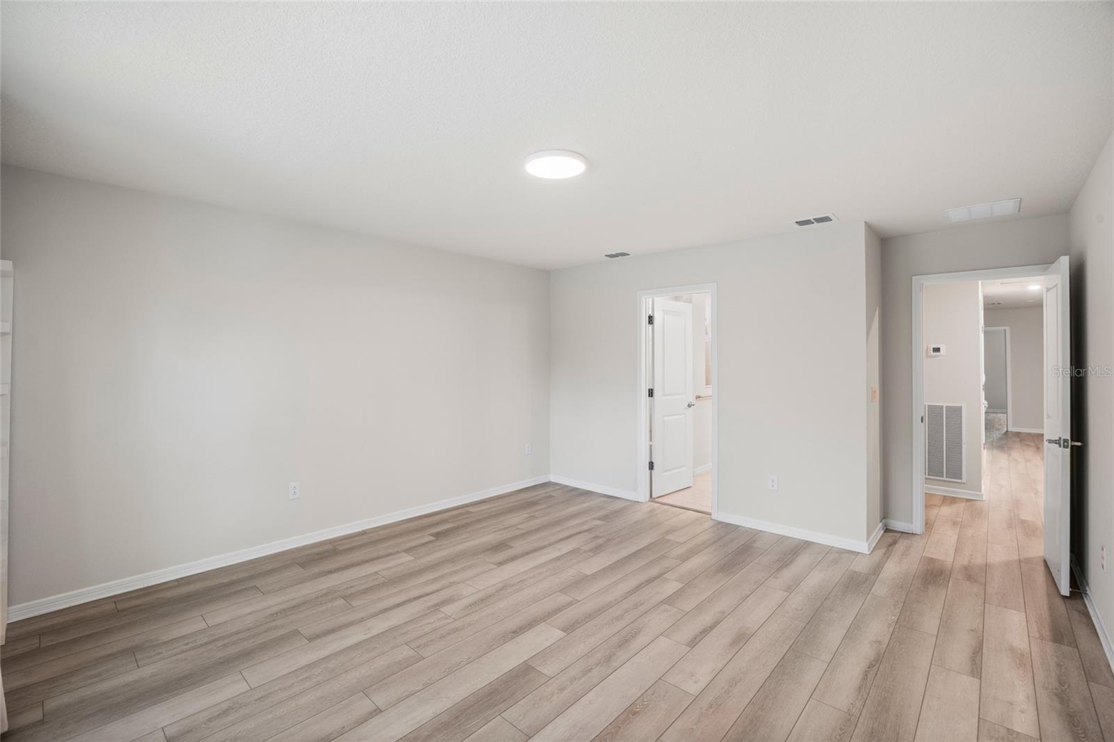 Master upstairs