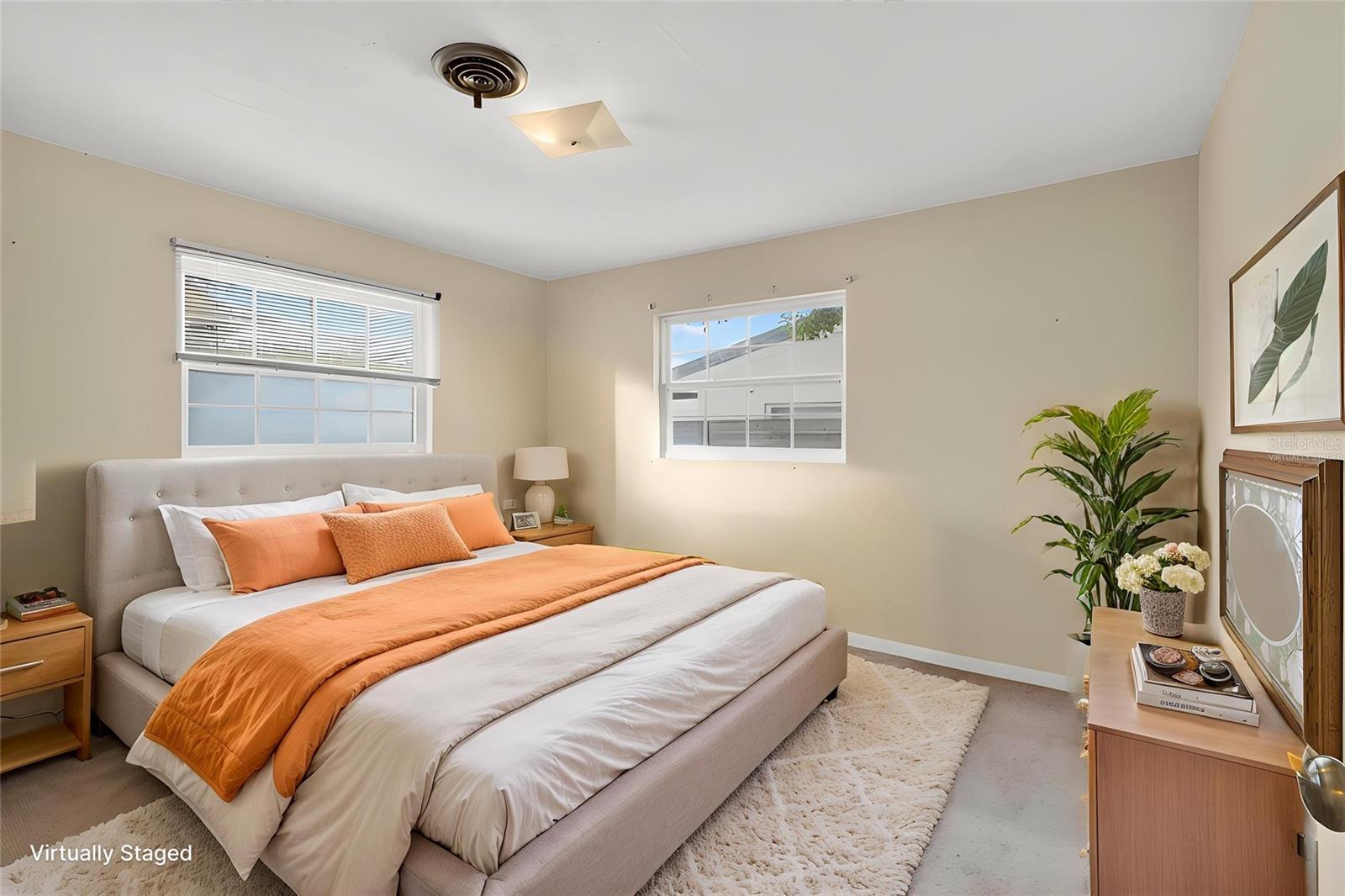Virtually Staged Bedroom 2